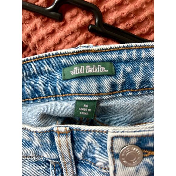 Wild Fable | Denim Cargo Midi Skirt | New With Tags | Size XS - Picture 6 of 7